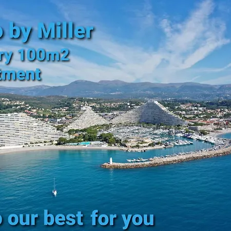 At Commodoro Daire Villeneuve-Loubet